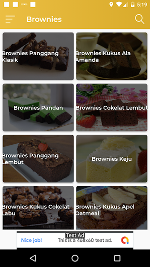 Cari Resep Brownies Lengkap Screenshot 2