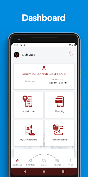 Club Vitae Screenshot 0