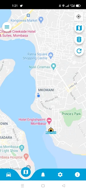 Fuatech GPS Tracker Screenshot 1