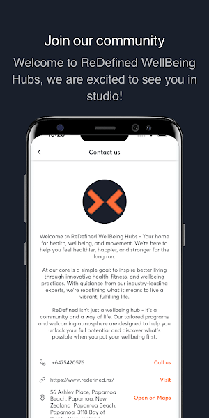 ReDefined WellBeing Hubs Screenshot 2