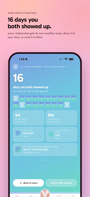 Vybe — Feel It, Share It Screenshot 0
