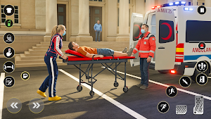 Rescue Doctor Ambulance Game Screenshot 0
