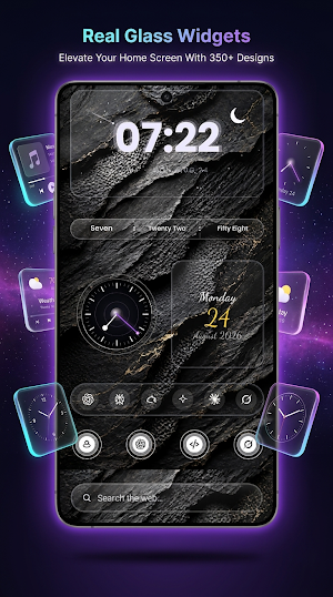 Crystal Glass Widget Pro Screenshot 3