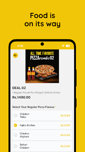Abbott Pizza Screenshot 2