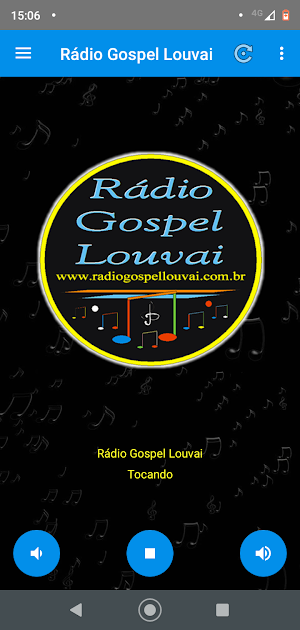 Rádio Gospel Louvai Screenshot 0