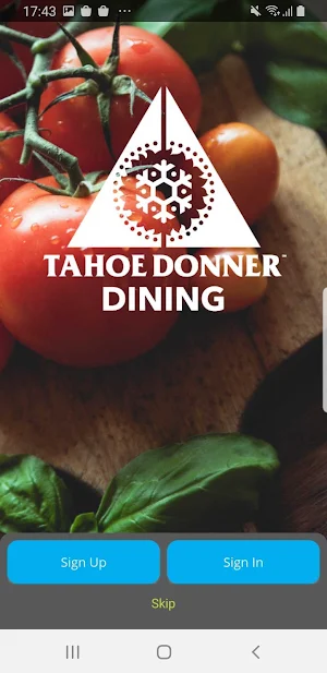 Tahoe Donner Dining Screenshot 0