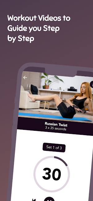 Workout For Abs, Booty, & Legs Screenshot 2