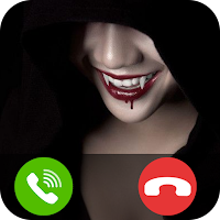 Vampire fake call - video chat