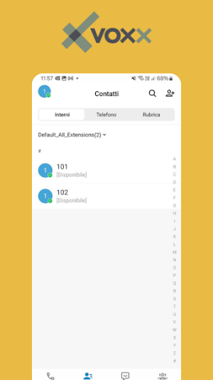 Voxx App Screenshot 1