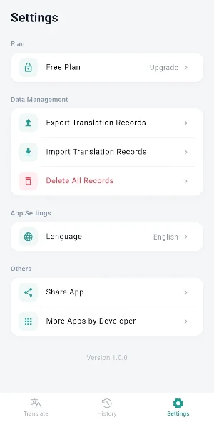 Translate Recorder - History Screenshot 2