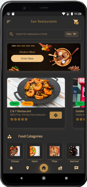 San Restaurants Screenshot 0
