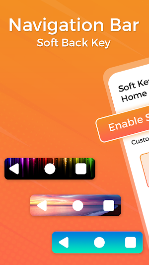 Navigation Bar - Soft Back Key Screenshot 1