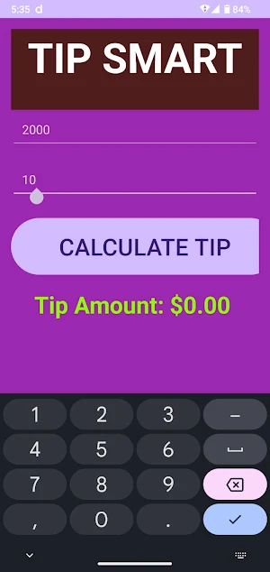 Tip Smart Screenshot 1