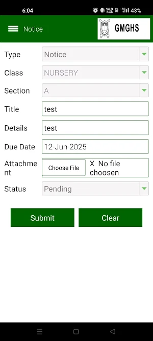 GMGHS Screenshot 1