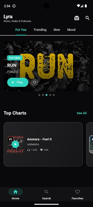 Lyra - Music, Radio & Podcasts Screenshot 3