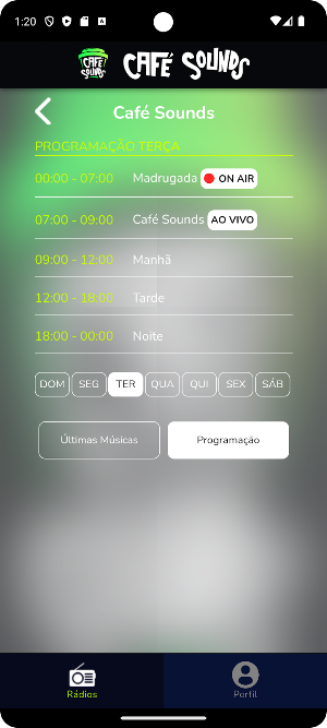 Café Sounds Screenshot 1