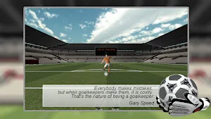 Goalie Challenge: Goalkeeper Screenshot 1