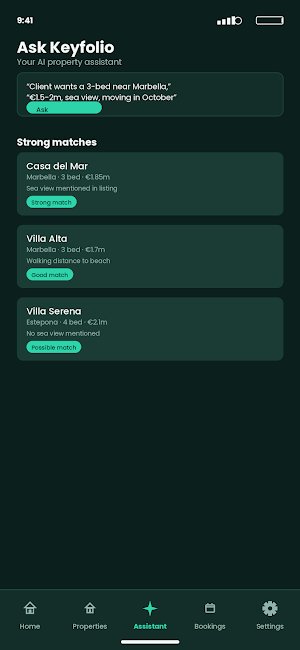 Keyfolio: Property Manager Screenshot 3