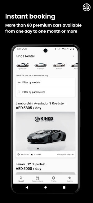 Kings Rental Screenshot 1
