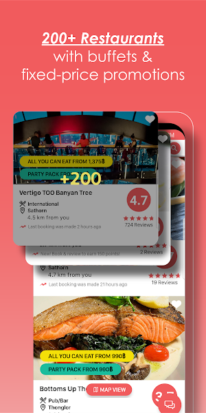 Hungry Hub - Thailand Dining Offer App Screenshot 1