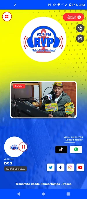 Radio La Voz de Paucartambo Screenshot 0