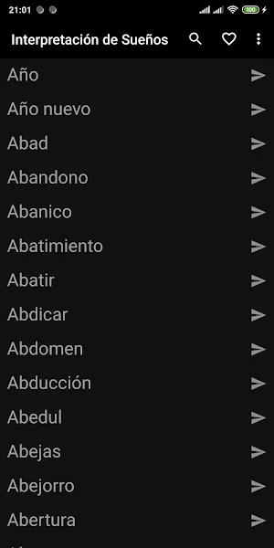 Interpretación de Sueños Screenshot 3