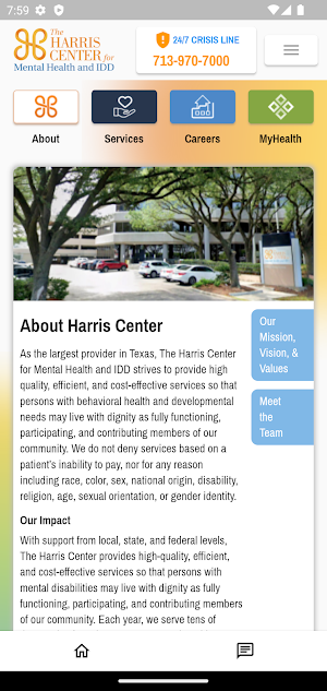 The Harris Center Screenshot 1