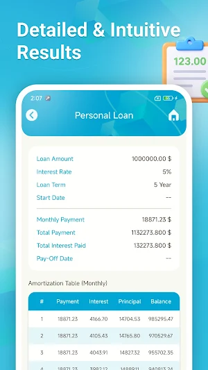 Loan Calculator X Screenshot 3