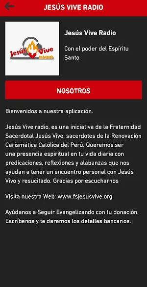 Jesús Vive Radio Screenshot 1