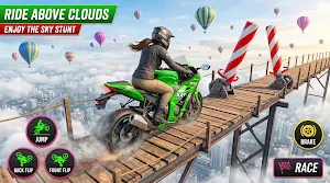 Nexplay Sky Bike Stunt Game Screenshot 2