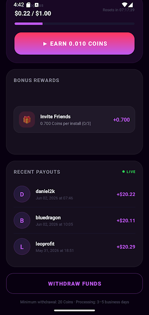 Get Money Watching Ads Screenshot 2