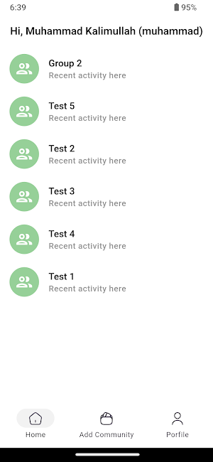 Shared Expense Manager Screenshot 0