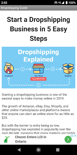 Dropshipping Guide for Beginne Screenshot 0