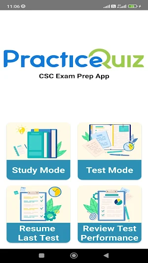 CSC Exam Prep App Screenshot 0