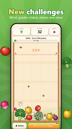 Veggie Merge: Drop & Merge Screenshot 2