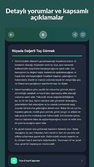 Rüya Tabirleri & Yorumları Screenshot 2