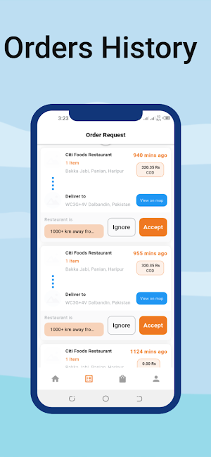 Citi Foods Deliveryman Screenshot 1