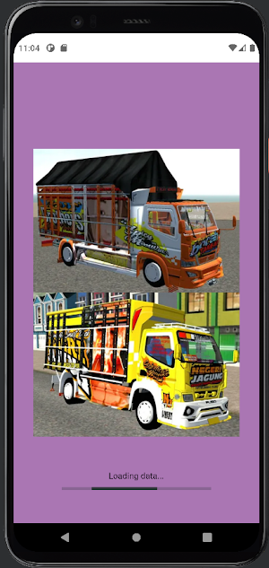 Mod Bussid Truck Balap Terbaru Screenshot 1
