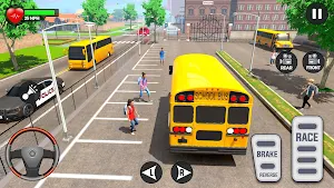 School Bus Games 3d Simulator Screenshot 1