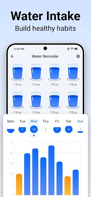 My Health: BP & HR Log Screenshot 3