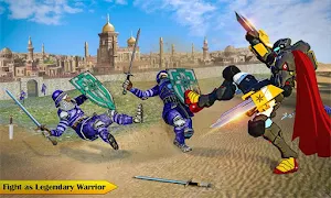 Ninja Warrior Robot Hero : Assassin Robot Games Screenshot 2