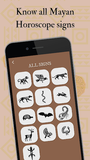 Mayan Horoscope - Zodiac Sign Screenshot 2