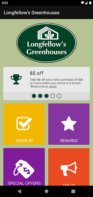 Longfellow's Greenhouses Screenshot 0