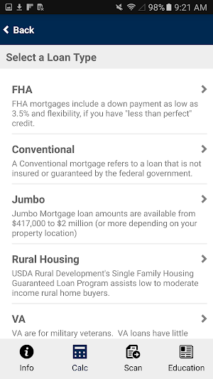Military Home Loans Screenshot 2