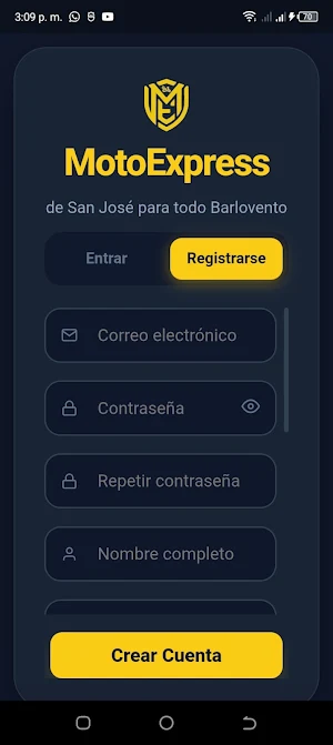 MotoExpress Barlovento Screenshot 1