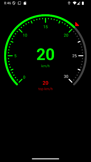 Speedometer Tiny Screenshot 2