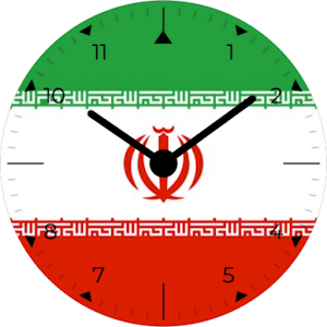 Iran Analog Watch Face Screenshot 3