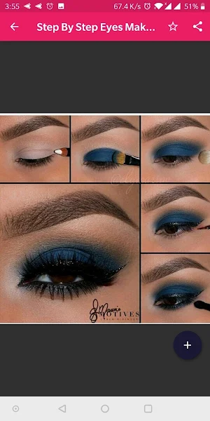 Step By Step Eye Makeup Tutorial 💄💁😍 Screenshot 1