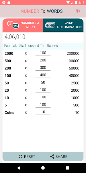 Number To Words Screenshot 2