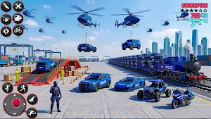 US Police Car Transport Truck Screenshot 2